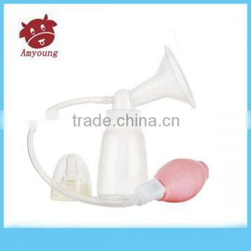 Guangzhou wholesale free bpa silicone manual breast pump