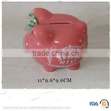 promotional gift Ceramic piggy bank