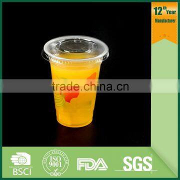 Glass Cups With Lids/ Transparent Beversge Cups photo-3