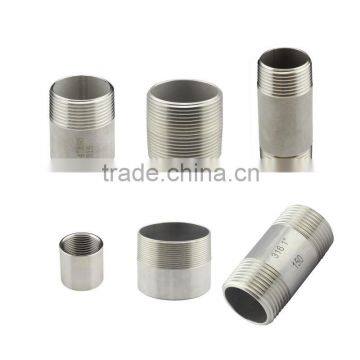 ss304/316 4 inch stainless steel nipple