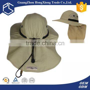 New arrival wholesale custom flap back flip up brim hat