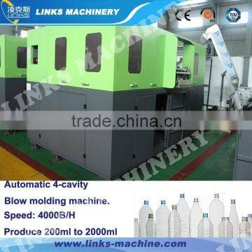 4-Cavity Automatic Plastic Bottle Blowing Machine