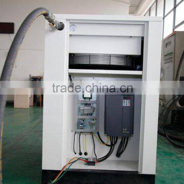 22kw permanent magnet variable frequency screw compressor for cart sales