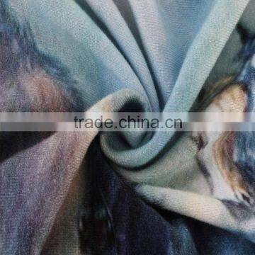 New Fashion Horse Design Printing Cotton Knit Fabric for t Shirt Clothing photo-5