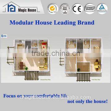 Waterproof Roof Cabins Prefab House/low Cost Family House/economical Two Floor Room Drawing photo-4