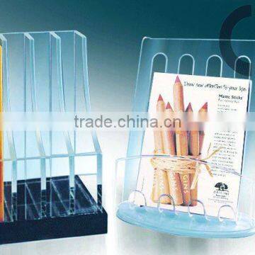 Good Quality OEM Plastic File holder,brochure stand