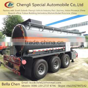 Chemical Liquid Semi Trailer, Quality Guaranteed Chemical Tanker Vessel