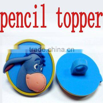 Chic plastic kids pencil topper