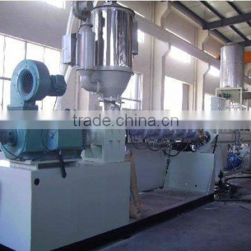 PE pipe extrusion line