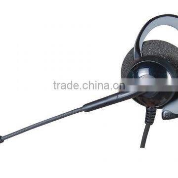 Super Lightweight Earhook Telephone Headset