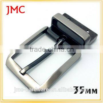 35mm Reversible Zinc Alloy Pin Belt Buckles photo-2