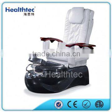 PU Leather wooden pedicure chair