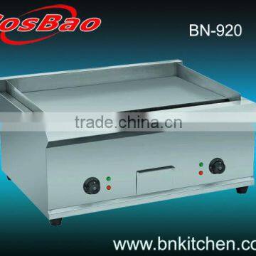 Stainless steel table top large electric griddle flat plate