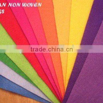 supply polyester needle punched colored felt