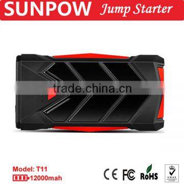 SUNPOW Car Battery Charger 12,000mAh Super Power Bank 12V Gasoline and Diesel Emergency Car Portable Battery Jumper photo-3