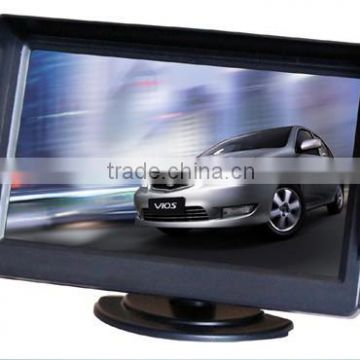 4.3 inch tft lcd rear view mirror lcd monitor with AV input