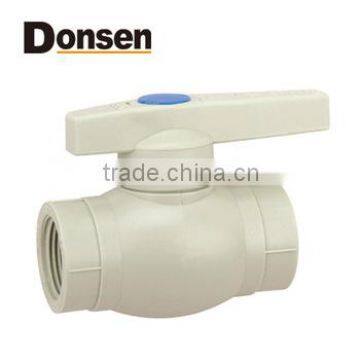 New design ppr plastic ball valve with female threaded for wholesales