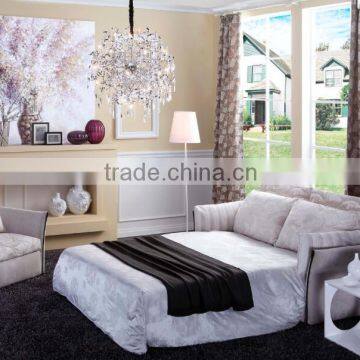 S9322 Metal Folding Sofa Cum Bed Modern Design Sleeper Sofa Bed With Matress photo-5