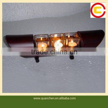 Artistic Home Decorative Bamboo Candle Holder