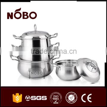 8pcs stainless steel couscous stock pot, stainless steel cookware