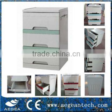 AG-BC001 CE approved Hospital plastic storage bedside tables