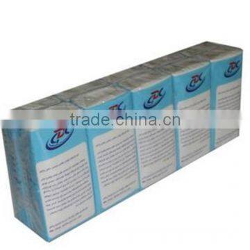 Pocket Facial Tissue Paper With Logo Printed Hankies Handkerchief photo-5