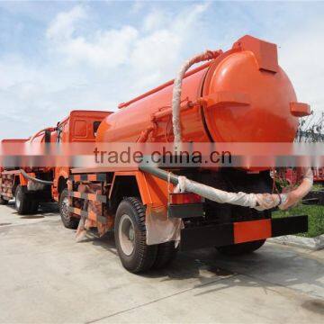 High quality low price 16 ton howo sewage truck