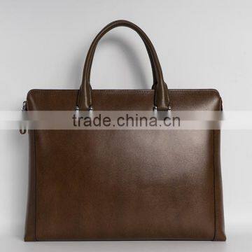 Wholesale Leather bag China, Mens cow leather briefcase in 2016