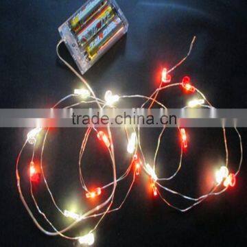 2016 promotional led battery light string