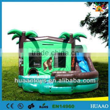 commercial inflatable tropical combo for sale