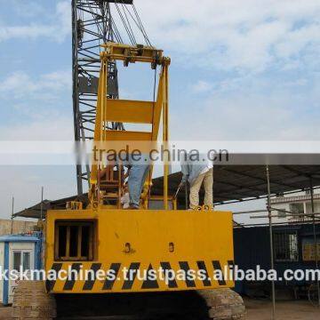 Second Hand Hitachi Crane in a Good Condition 50t Kh180 Crawler Truck Crane for Sale