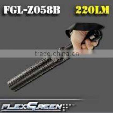 18650 and AAA battery Cree R2 telescopic flashlight