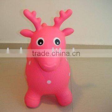 plastic deer (inflatable toy)