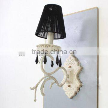 Guzhen Hot Sale Candle Wall Lamp/light With Crystal
