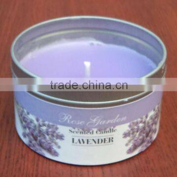 small metal wholesale candle tin box with lid/plain small metal tin boxes/metal candle tin box