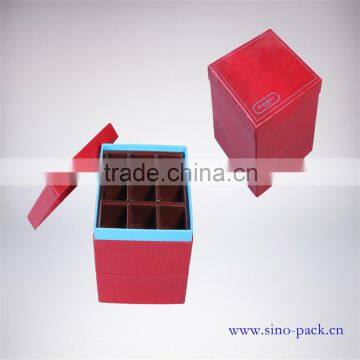 Hengshang double chocolate packaging box with divider