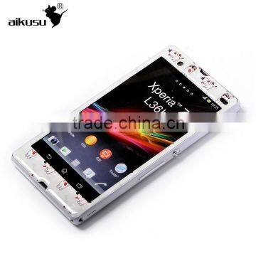 Made in China cheap phone accessory jelly skin for sony Xperia L36H