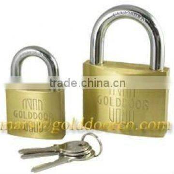 Golddoor Medium Duty Brass Padlock