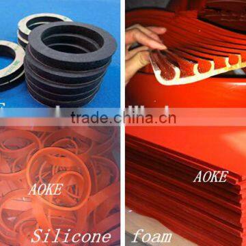 Silicone mold products/silicone foam self-adhesion gasket