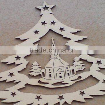 laser cutted Christmas tree
