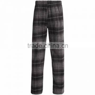 Wholesale Soft Men's Flannel Pajama Pants With Elastic Waistband