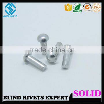 PAN HEAD ALUMINUM SOLID RIVETS