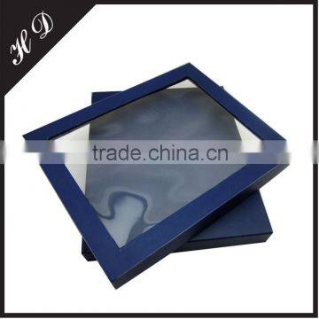 Wholesale Custom Printing Logo Scarf Gift Box With Window