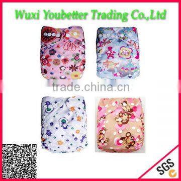 Nice PUL Fabric One Size Cloth Diapers Prints Wholesale