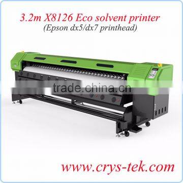 Wide printing format outdoor digital inkjet printers