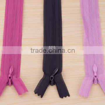 3# 50cm Nylon Zipper with closed End, auto lock