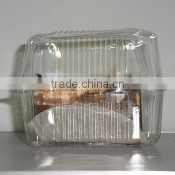 Plastic PET transparent packaging box for cake