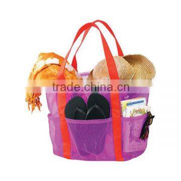 2015 best selling mesh beach bag