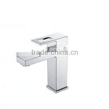 LUOFA Unique modern bathroom brass single lever wash basin mixer