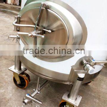 Stainless Steel Fermentation Tank With Universal Wheel photo-3